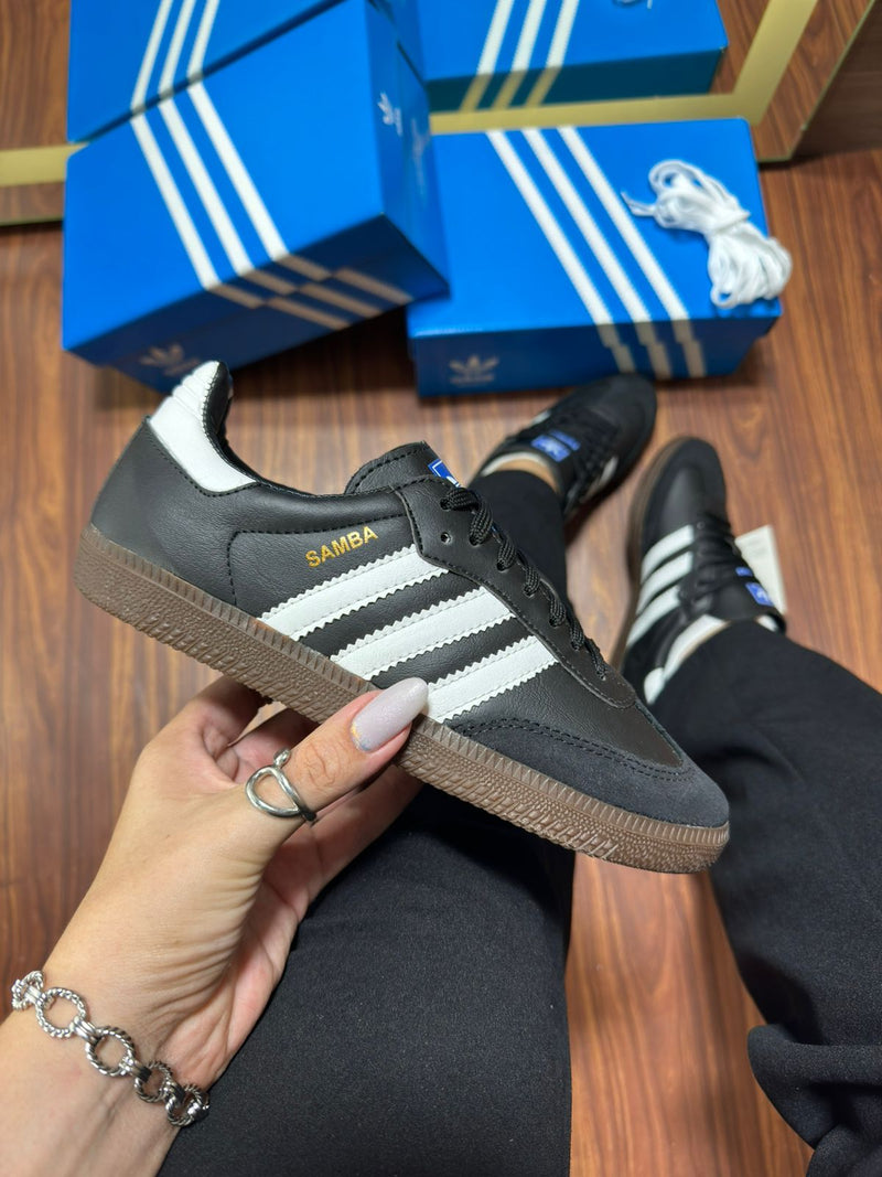 Adidas Samba Og Black White