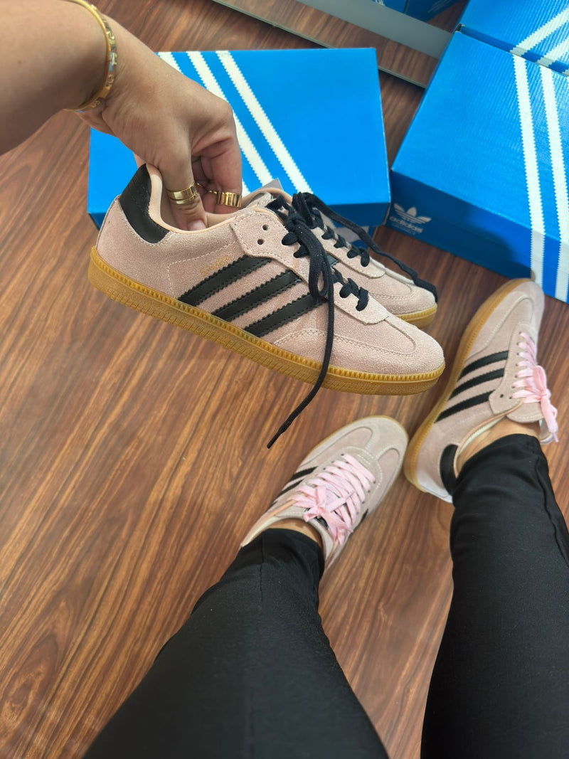 Adidas Samba Og Dark Pink Couro