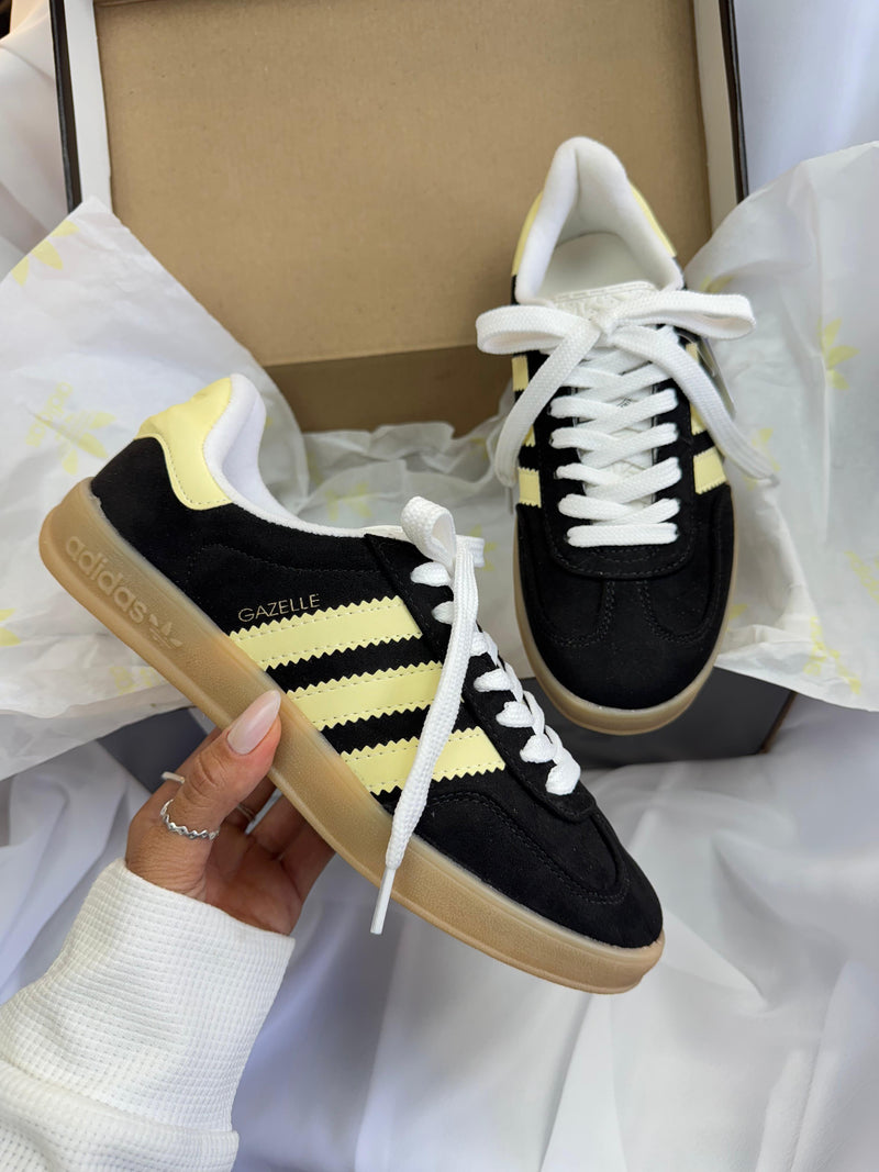 Adidas Gazelle Indoor Black Yellow