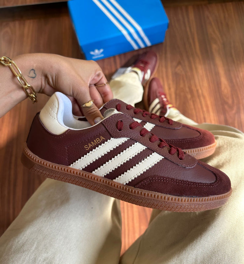 Adidas Samba Og Cherry Couro