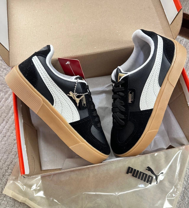 Puma Palermo Black White