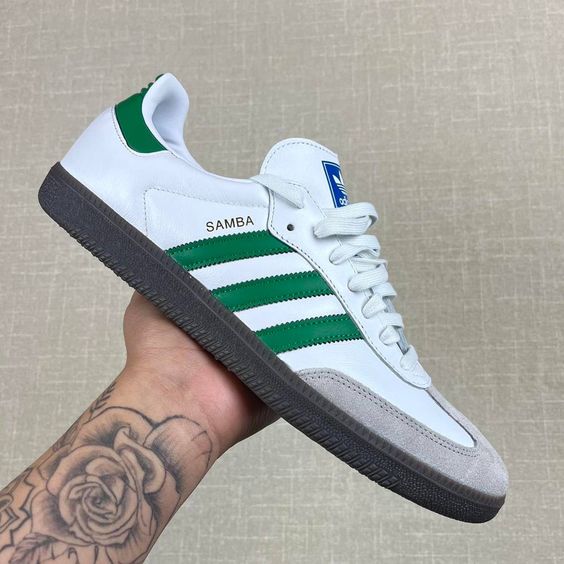 Adidas Samba Og White Green